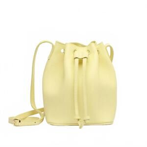 NEW MESCH women's madison bucket bag in butter